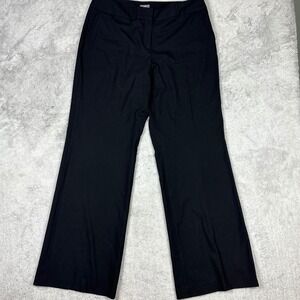 J‎ Jill Womens Genuine Fit Stretch Bootcut Pants 14 Black Stretch Office Work